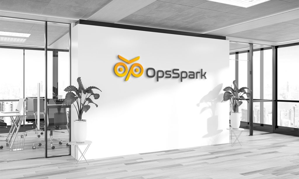 Thiết kế bảng hiệu Ops Spark
