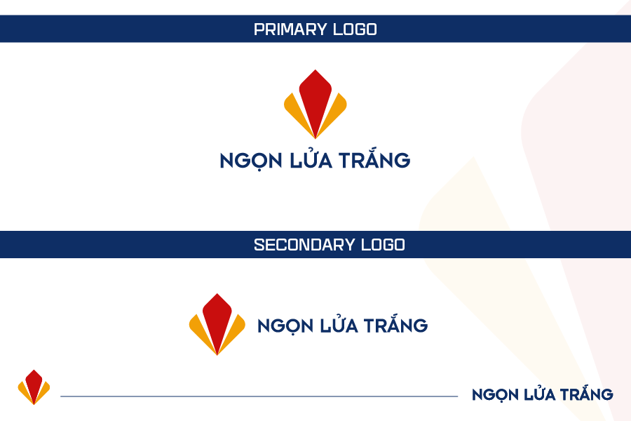 Các phiên bản sử dụng cho logo Các phiên bản sử dụng cho logo