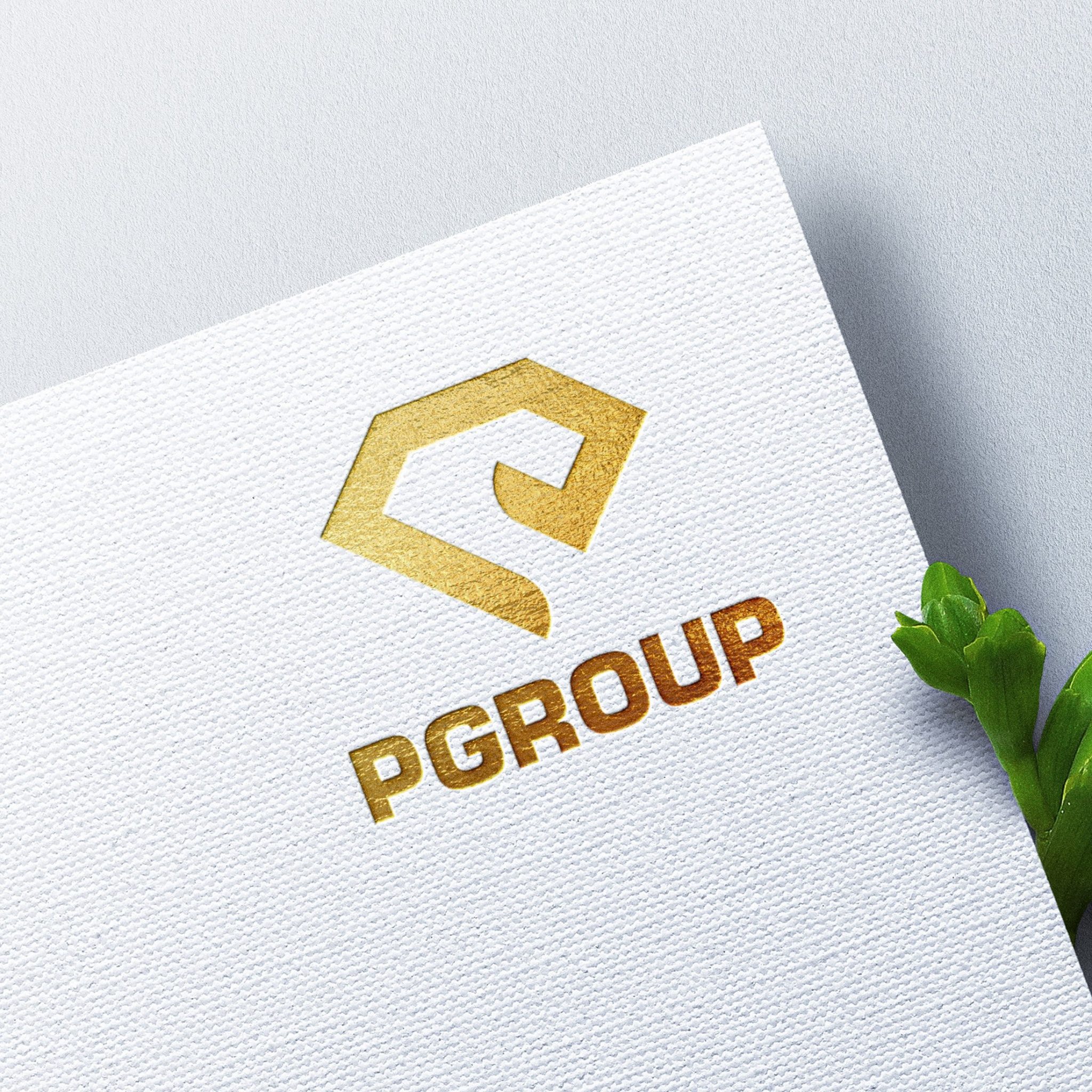 Thiết kế logo tập đoàn P Group