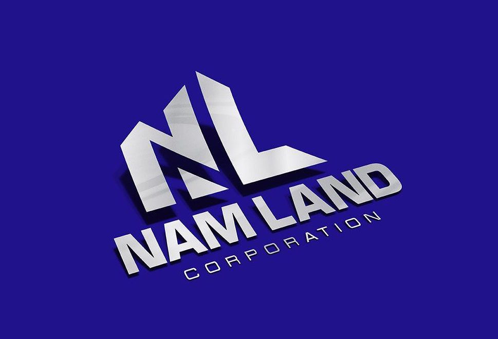 Thiết kế logo công ty mỗi giới nhà đất Namland.